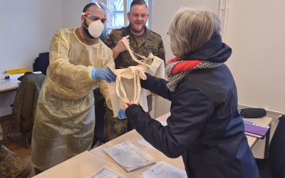 Bundeswehr hilft den Samariteranstalten