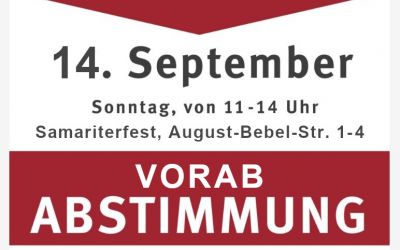 Auf dem Bild sieht man den Schriftzug des Bürgerbudgets.